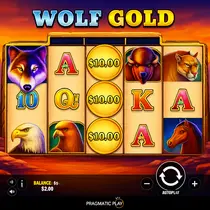 GoldBet - Wolf Gold Slot Game - Progressive Jackpot